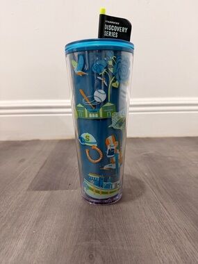 Starbucks Discovery Series New York Blue Illustrated Travel Tumbler